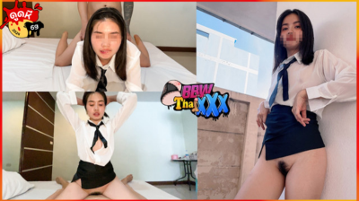 XXXนักเรียนไทยคาชุด นักเรียนสาวพานิชย์ขายตัวในแอ๊ป SL ดันได้ลูกค้าเป็นน้าข้างบ้านเลยบริการให้เต็มที่
